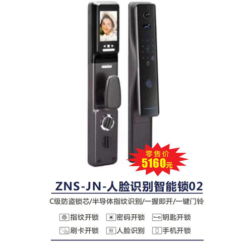 ZNS-JN-人脸识别智能锁02
