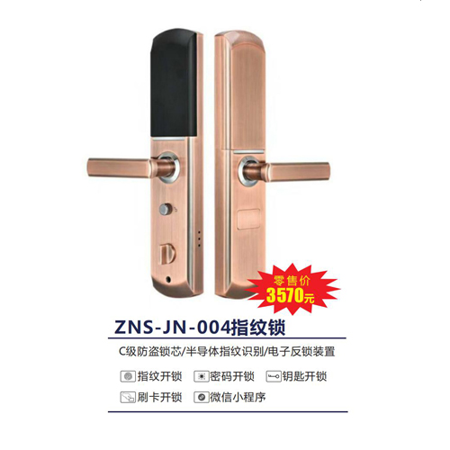 ZNS-JN-004指纹锁 